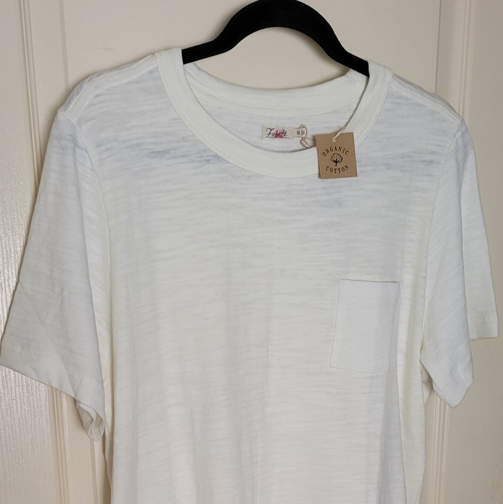 Faherty Women's Organic Cotton Tshirt NWT